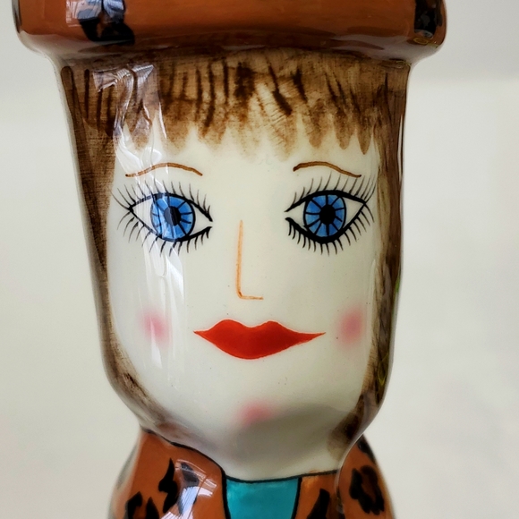 Vintage 80's Susan Paley “ Lydia”vase/candle holder - Picture 7 of 8